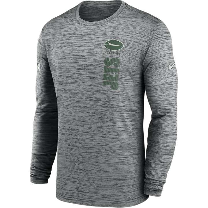 Nike Nike New York Jets Sideline Velocity Men's Nike Dri-FIT Nfl Long-Sleeve T-Shirt