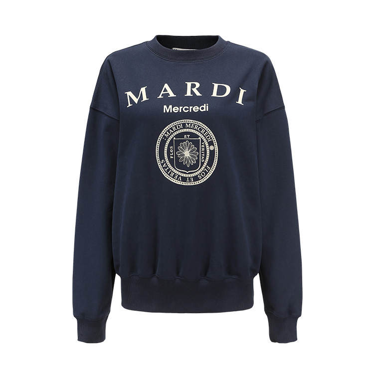 MARDI MERCREDI Sweatshirts Unisex Crew Neck Moderate Regular