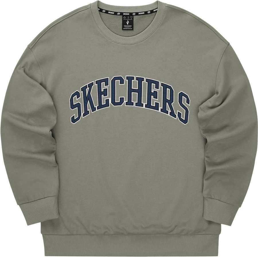 Skechers Sweatshirt Unisex Laurel Oak Gray
