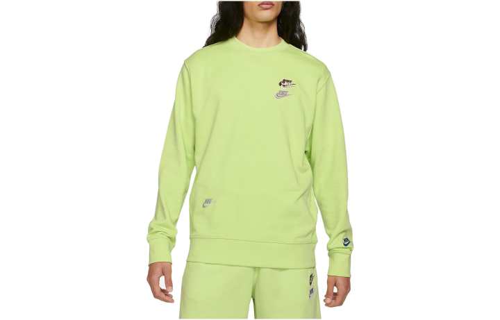 Nike Nike Sportswear Essentials Sweatshirts Men's Green Crew Neck Moderate