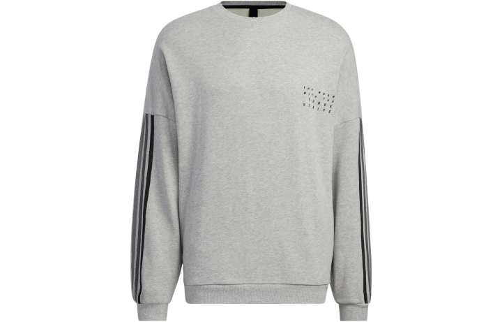 Adidas Adidas Sweatshirts Unisex Gray Crew Neck Moderate Regular