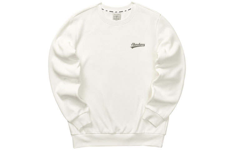 Skechers Sweatshirts Unisex Marshmallow White/0074 Crew Neck Moderate Other