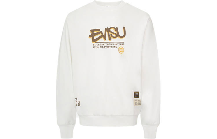 EVISU EVISU Sweatshirts Men's Crew Neck Moderate Regular