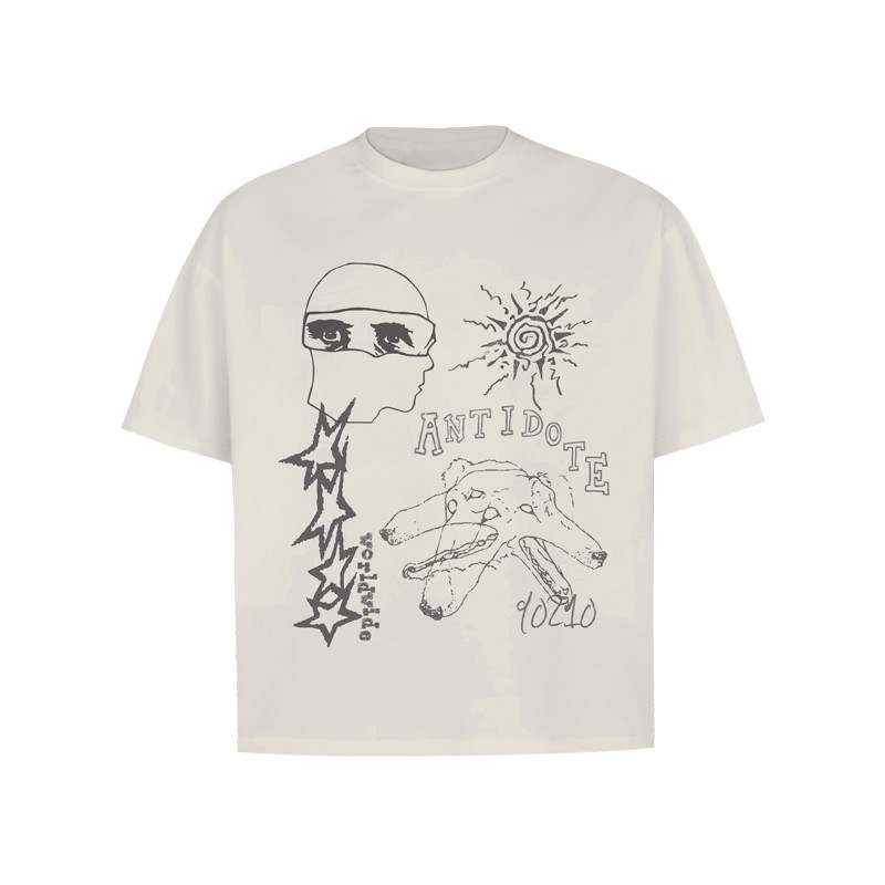 ANTIDOTE WORLDWIDE T Shirt Unisex Light Apricot