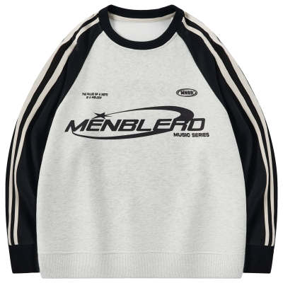 Menblero Sweatshirts Unisex Crew Neck Moderate Regular