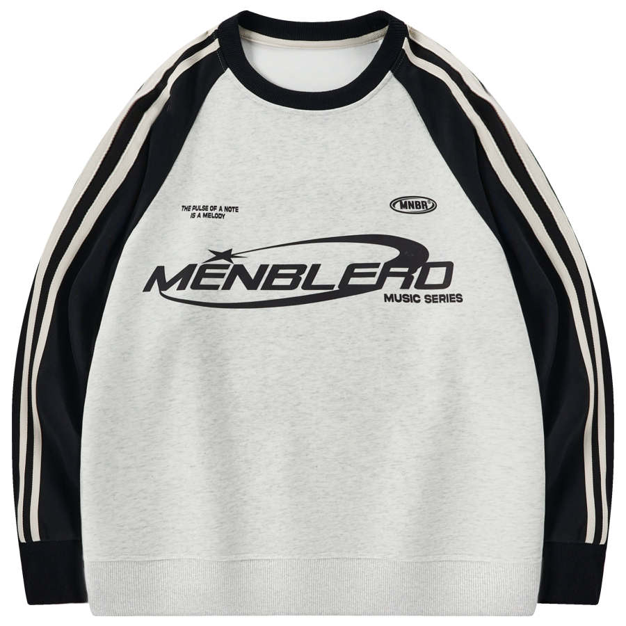Menblero Sweatshirts Unisex Crew Neck Moderate Regular