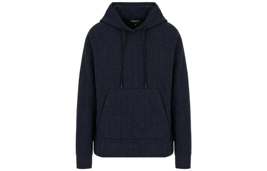 EMPORIO ARMANI FW22 Sweatshirt Men's Marine Blue