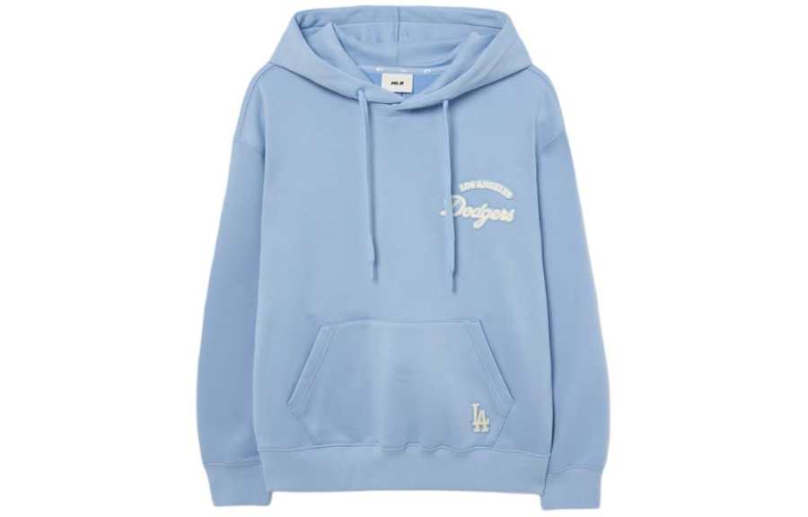 MLB Los Angeles Dodgers Sweatshirts Unisex Blue Hooded Moderate Other