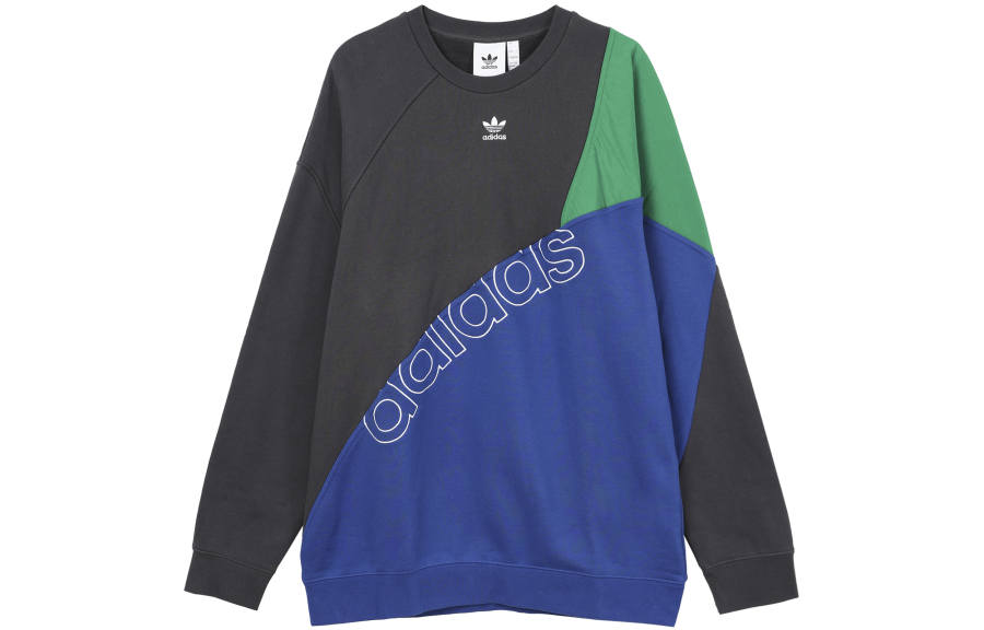 Adidas Originals Sweatshirts Men's Multicolor Crew Neck Moderate Regular