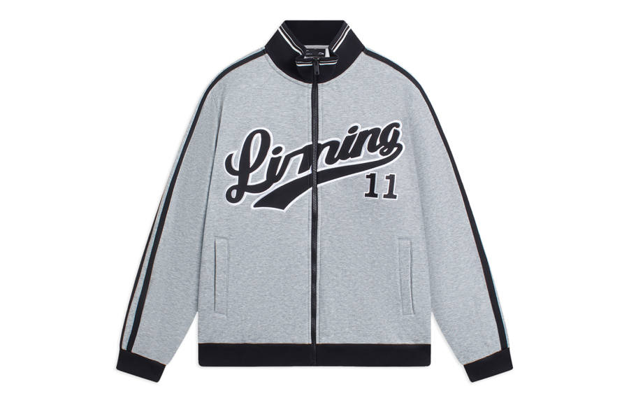 Li-Ning Li Ning Sports Life Collection Sweatshirt Men's Heather Gray