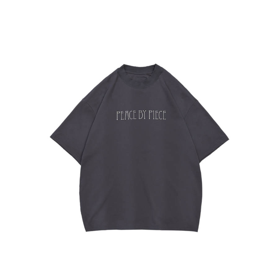 XVESSEL Felix Cat Collaboration Collection T Shirts Unisex Gray Crew Neck Moderate
