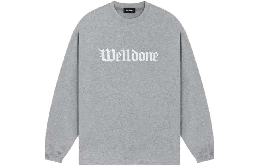 WE11DONE WE11DONE SS24 Sweatshirt Unisex Gray