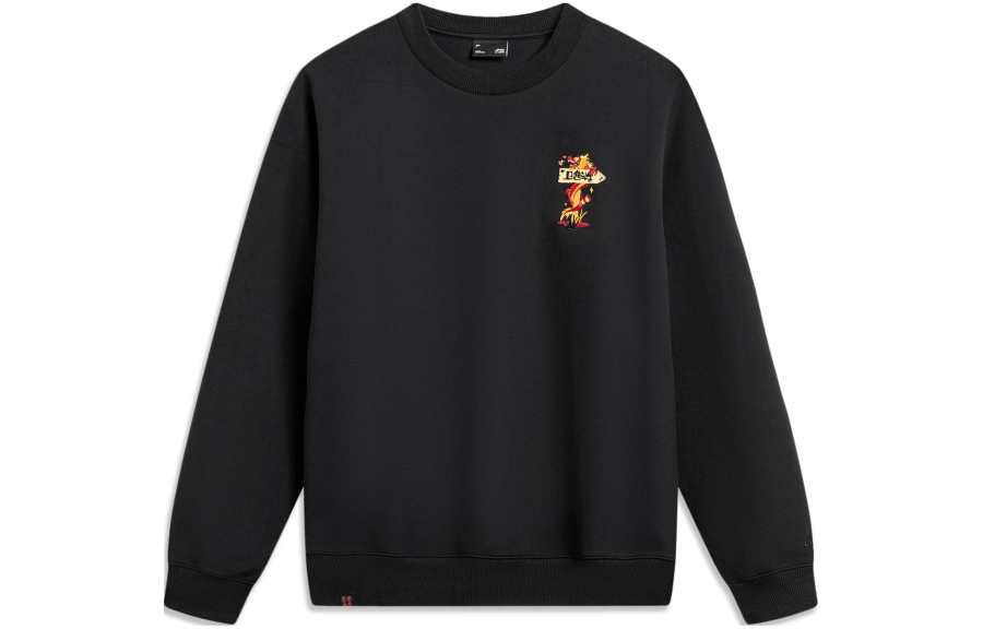 Li-Ning Li Ning Rijin Doujin Collection Sweatshirt Unisex Black