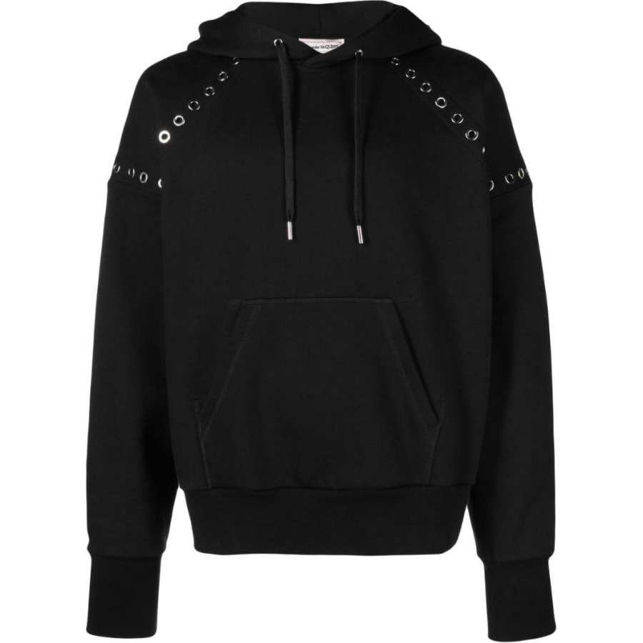 Alexander McQueen Eyelets Detailed Hoodie
