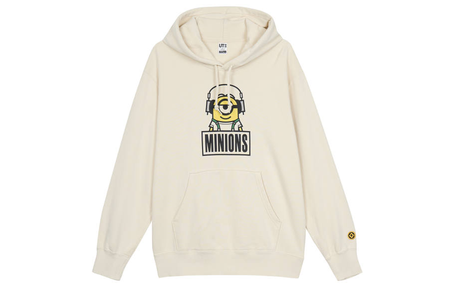 UNIQLO Sweatshirt Unisex Light Beige