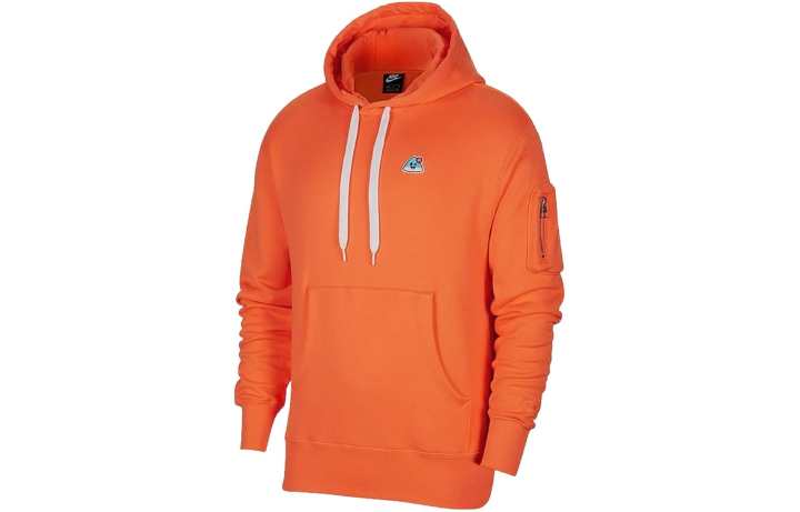 Nike Nike Sweatshirts Unisex Orange Hooded Moderate Regular