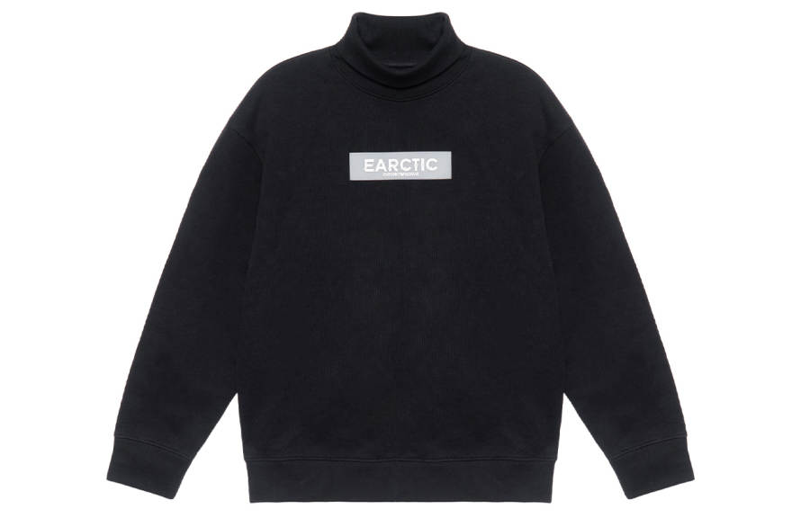 EMPORIO ARMANI Sustainable Collection FW22 Sweatshirt Men's Black