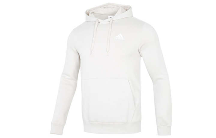 Adidas Adidas Sweatshirts Men's White Hooded Moderate Regular