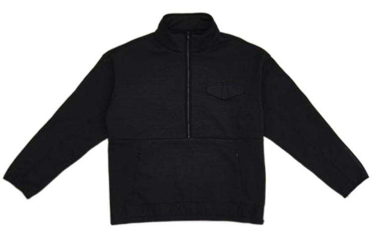 New Balance New Balance Sweatshirts Men's Black Stand Collar Moderate