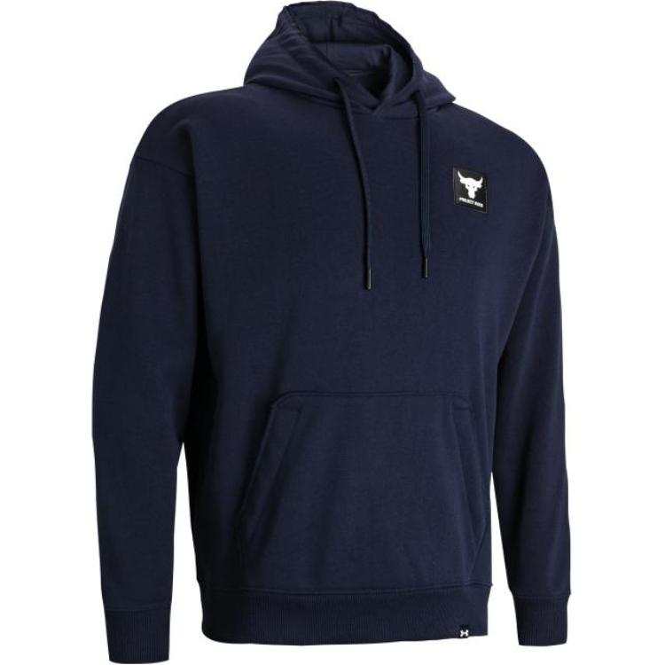 Under Armour Johnson Sweatshirts Men's Dark Blue Hooded Moderate Regular