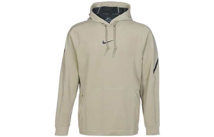 Nike Nike Sweatshirts Men's Lime Gray Hooded Moderate Regular