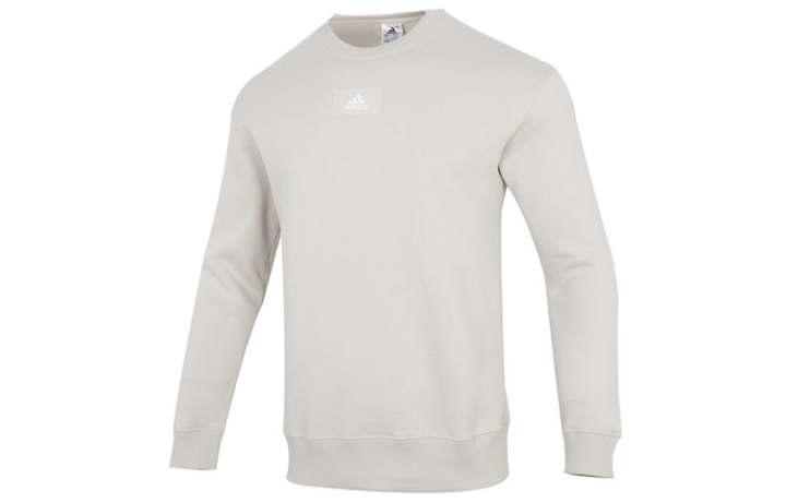 Adidas Adidas Sweatshirts Men's Khaki Crew Neck Moderate Regular