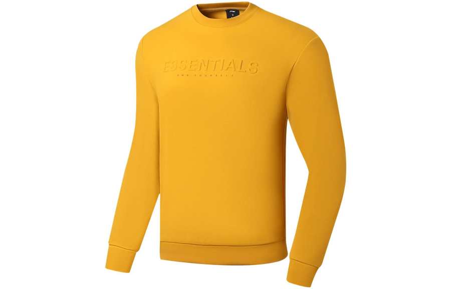 Li-Ning Li Ning Fitness Series Sweatshirt Men's Yellow