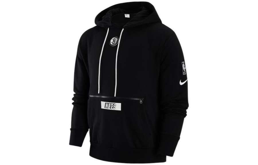 Nike Nike Nba Brooklyn Nets Courtside Fleece Loose Fit Hoodie