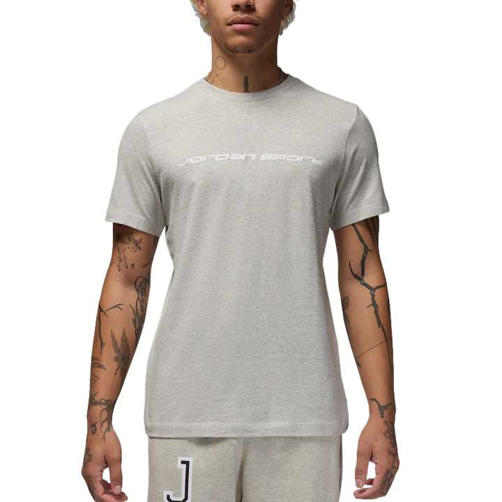 Jordan Jordan SS25 Quick Dry T Shirt Men's Gray