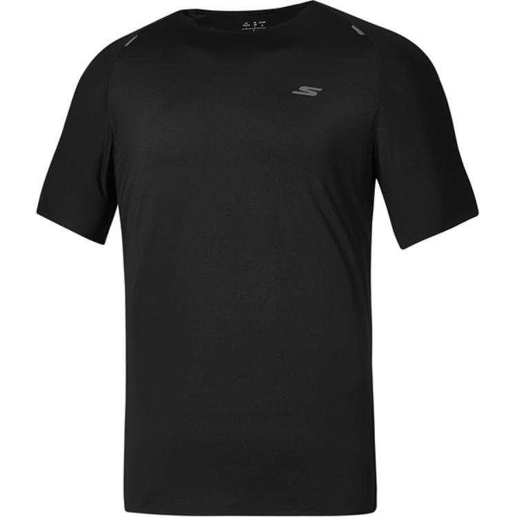Skechers T Shirt Men's Carbon Black
