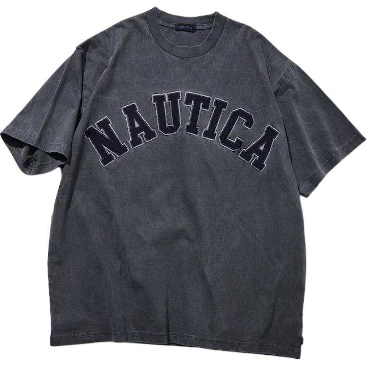 NAUTICA T Shirts Men's Crew Neck Moderate Straight Fit