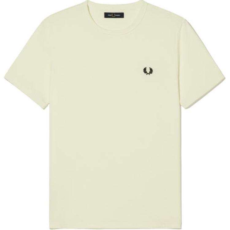 FRED PERRY FRED PERRY T Shirts Men's Lemon Crew Neck