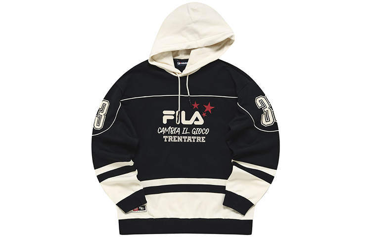 FILA FUSION Sweatshirt Unisex Jet Black