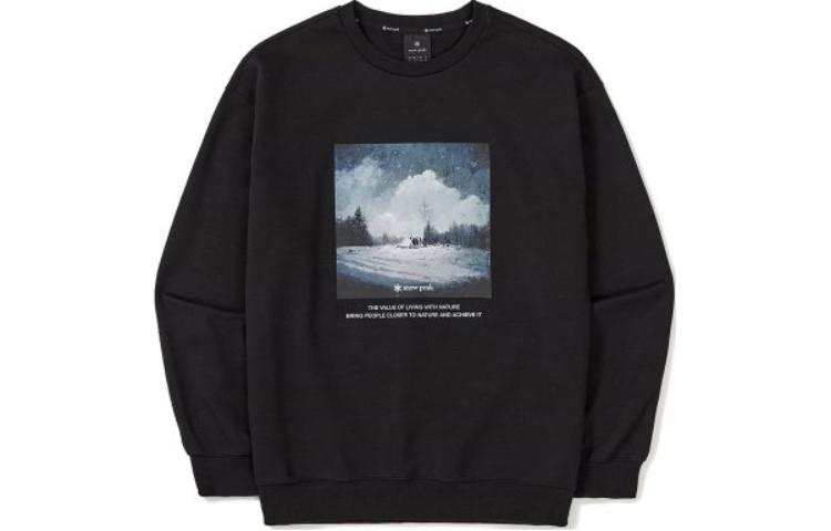 Snow Peak Snow Peak FW23 Sweatshirt Men's Black