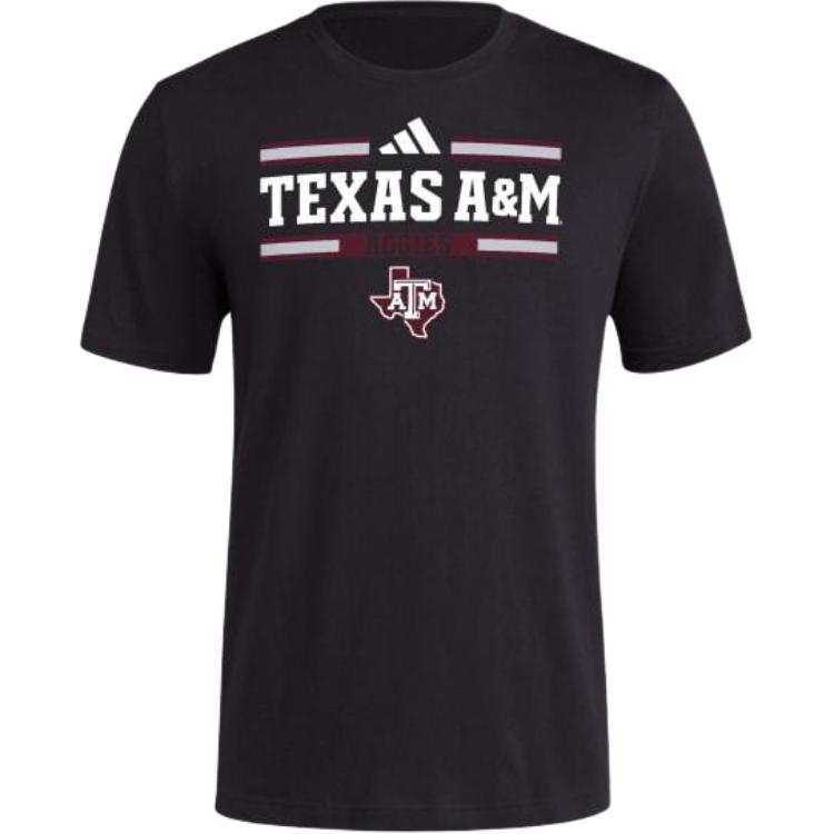 Adidas Adidas Free Shipping With AdiClub Texas A&M Aggies Tee