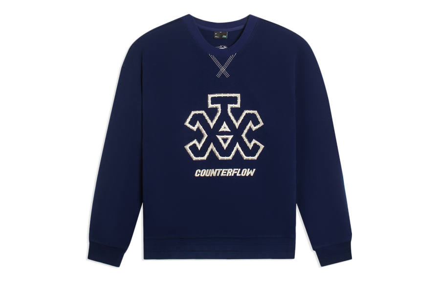 Li-Ning Li Ning CF Tracing Sweatshirt Unisex Dark Ship Blue