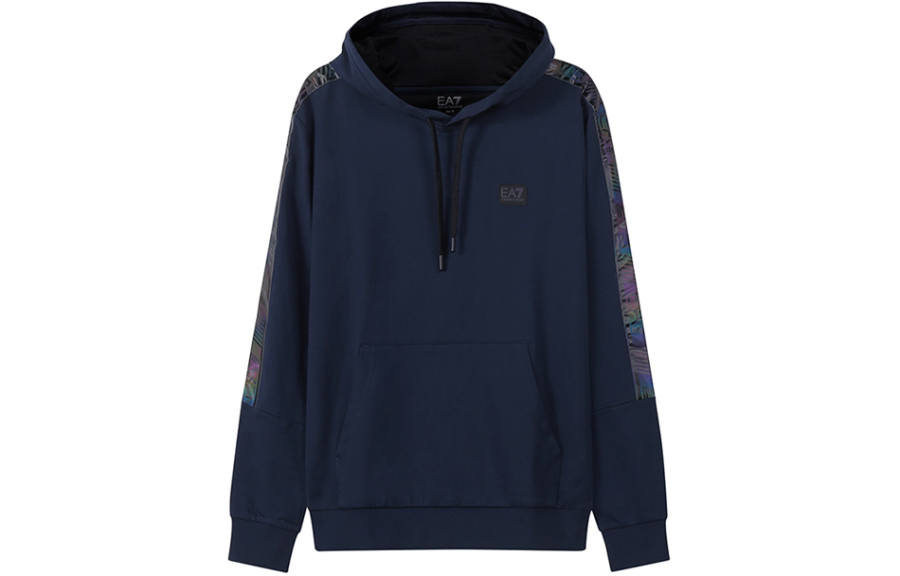 EMPORIO ARMANI EA7 FW22 Sweatshirt Men's Marine Blue