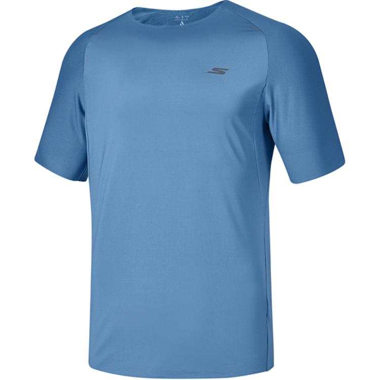 Skechers T Shirt Men's Crown Blue/01P1