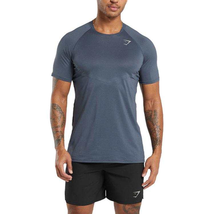 GYMSHARK T Shirt Men's Titanium Blue
