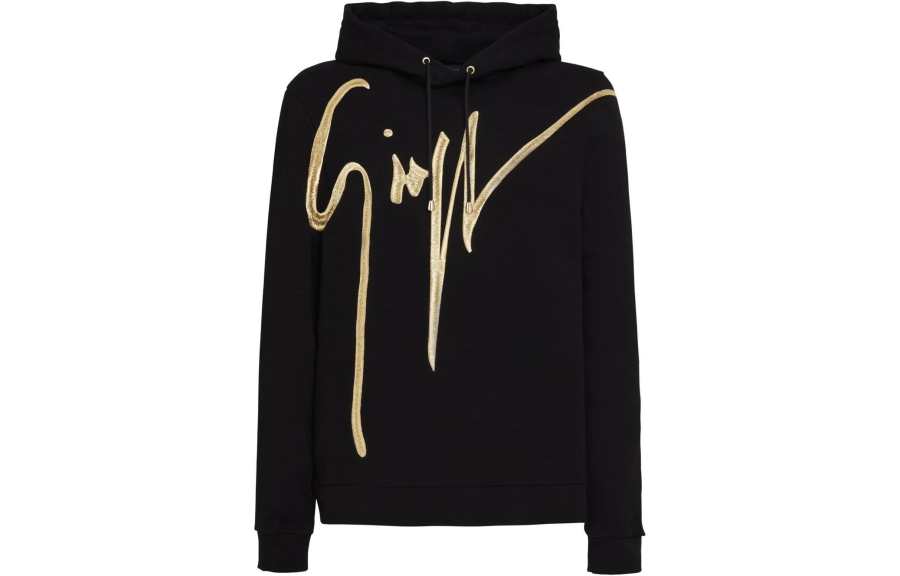 Giuseppe Zanotti 【Previous SeasonFinal Sale】embroidered-logo cotton hoodie