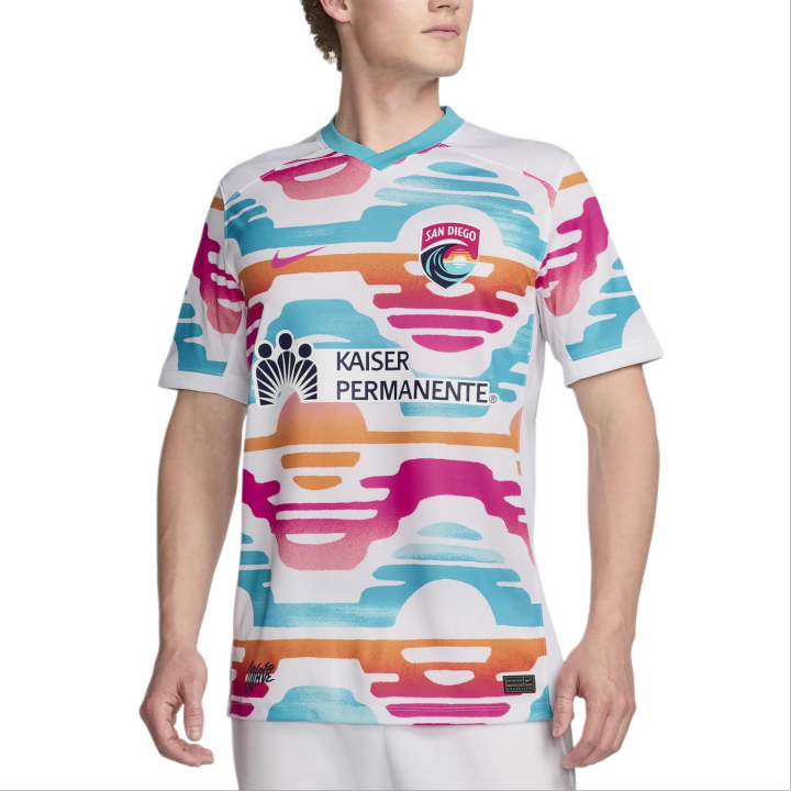 Nike Nike San Diego Wave Fc 2024 Stadium Primary Men's Nike Dri FIT Nwsl Replica Jersey