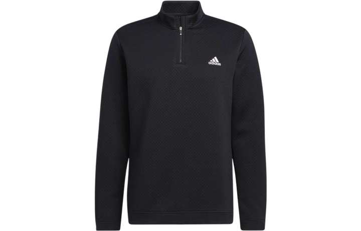 Adidas Adidas Sweatshirts Men's Black Stand Collar Moderate Regular
