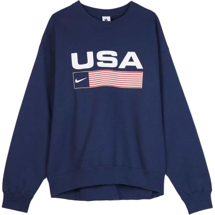 Nike Nike Sweatshirts Men's Blue Crew Neck Moderate Other