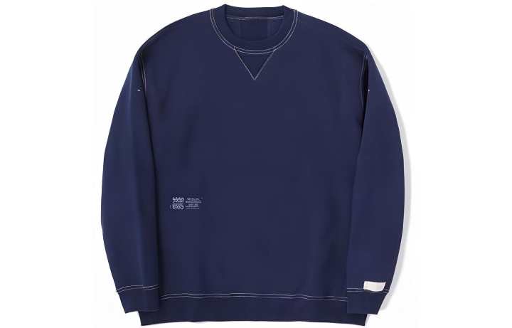 New Balance New Balance Sweatshirts Men's Navy Blue Crew Neck Moderate Regular