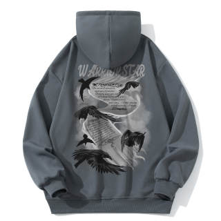 WARRIOR Sweatshirts Unisex Hooded Moderate Regular