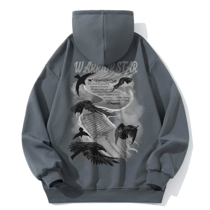 WARRIOR WARRIOR Sweatshirts Unisex Hooded Moderate Regular