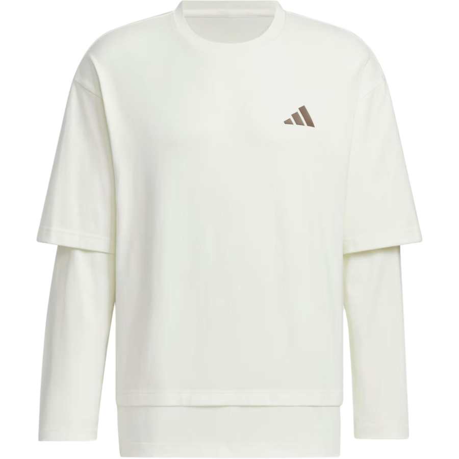 Adidas Adidas T Shirts Men's Jade White Crew Neck Moderate