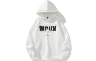 MPUX Sweatshirts Unisex Hooded Thickened Regular
