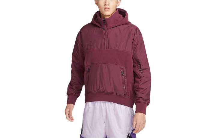 Jordan Jordan Sweatshirts Men's Red Hooded Moderate Regular