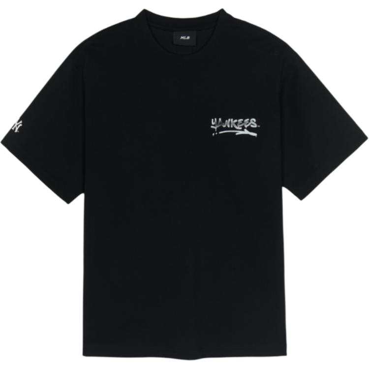 MLB MLB T Shirts Unisex Black Crew Neck